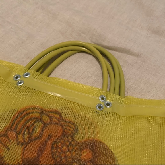 Large Frida kahlo market bag plastic tote from Mexico - Picture 5 of 10